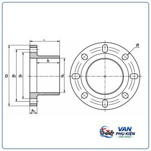 Cấu tạo mặt bích nhựa pvc-upvc