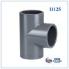 Tê đều nhựa D125