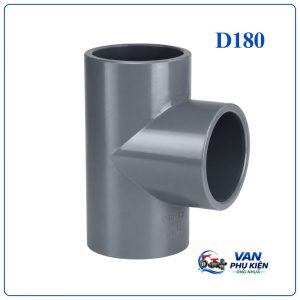 Tê đều nhựa D180