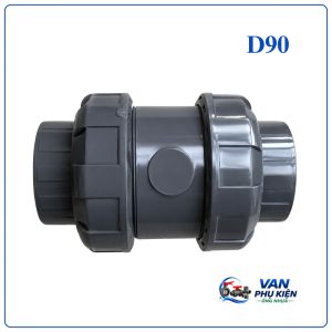 Van 1 chiều lò xo nhựa DN80 -phi 90