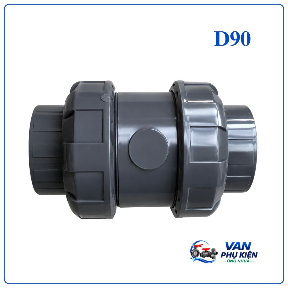 Van 1 chiều lò xo nhựa DN80 -phi 90