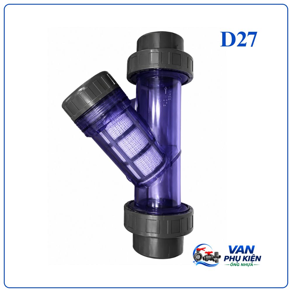 Y lọc nhựa DN20 phi 27