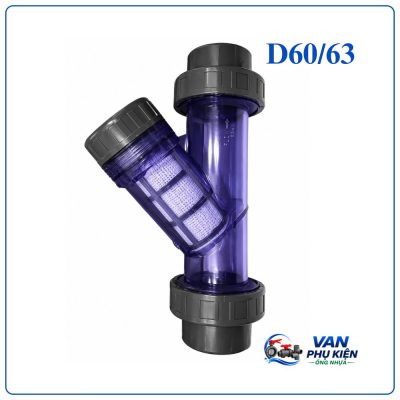 Y lọc nhựa DN50 phi 60-63